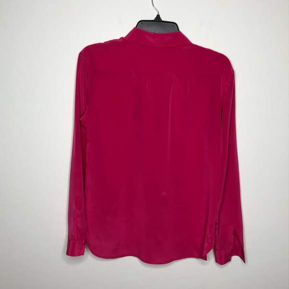 JASON WU Miss Wu Vera 100% Silk Button Down Shirt - Picture 6 of 6